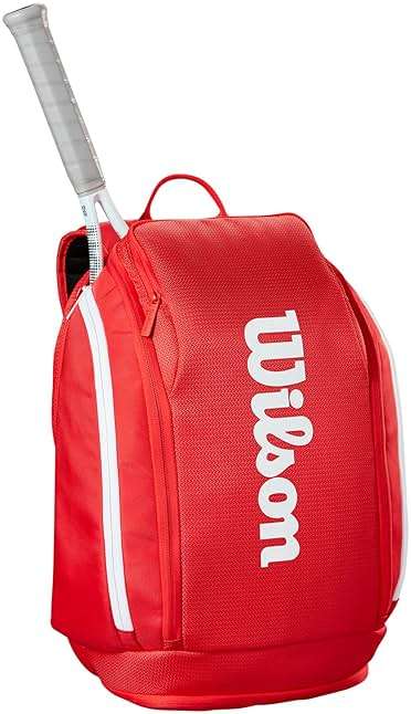 WILSON 2025 Super Tour Red Tennis Racket Bags - Image 2