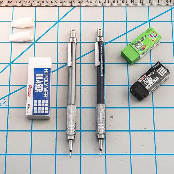 Pentel Graph Gear 500 Automatic Drafting Pencil, 0.9mm, Gray Barrel, 1 Pack (PG529BP) - Image 2