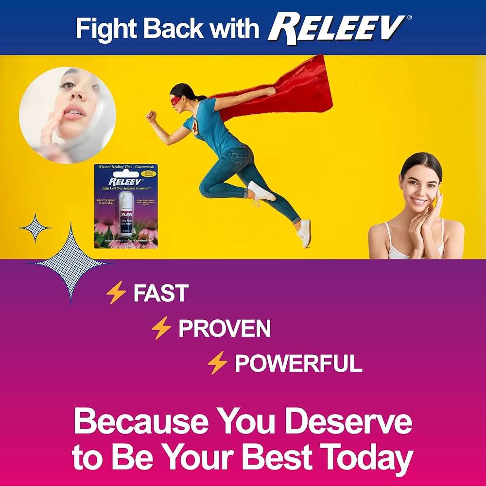 Releev 1 Day Cold Sore Symptom Treatment, 6 mL (0.20 oz) - Image 4