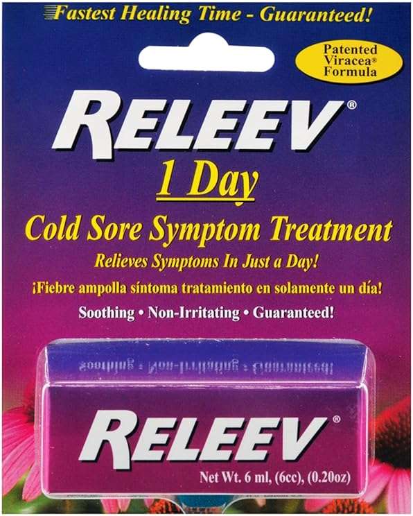 Releev 1 Day Cold Sore Symptom Treatment, 6 mL (0.20 oz) - Image 6