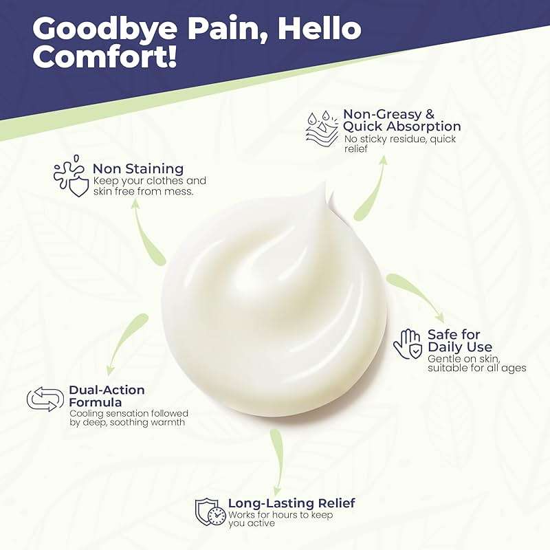 Sombra Warm Pain Relief Gel, Warm Relief for Arthritis and Chronic Pain Pre-Workout Muscle Rub Vegan Formula Free of Artificial Fragrances, Dyes, NSAIDs, Wax, Petroleum, Alcohol - 2oz Jar - Image 4