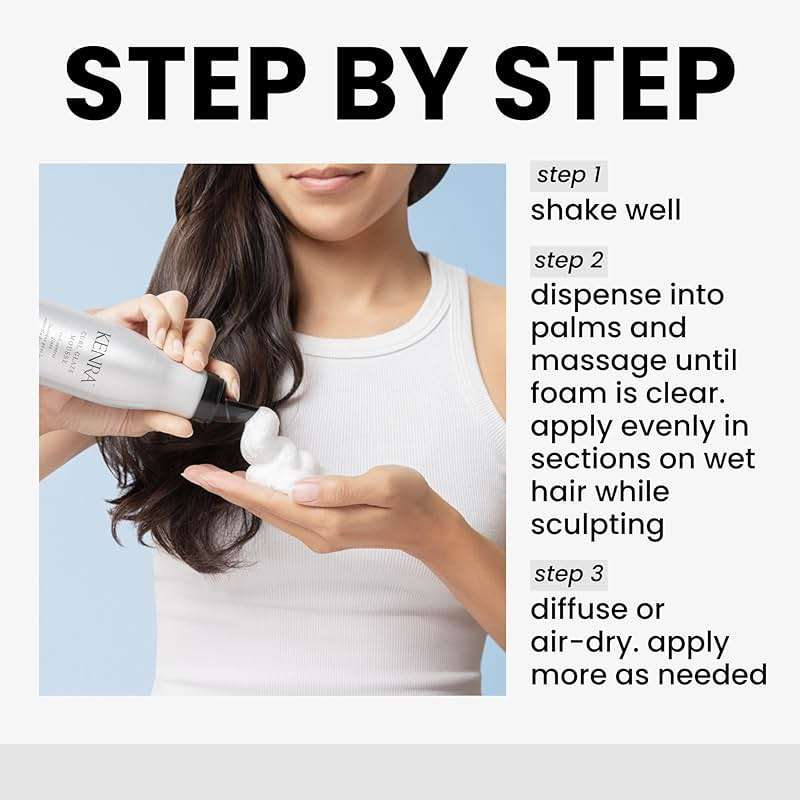 Kenra Curl Glaze Mousse 13 | Curl Control Glaze | Provides Frizz Control & Humidity Resistance | All Hair Types - Image 6