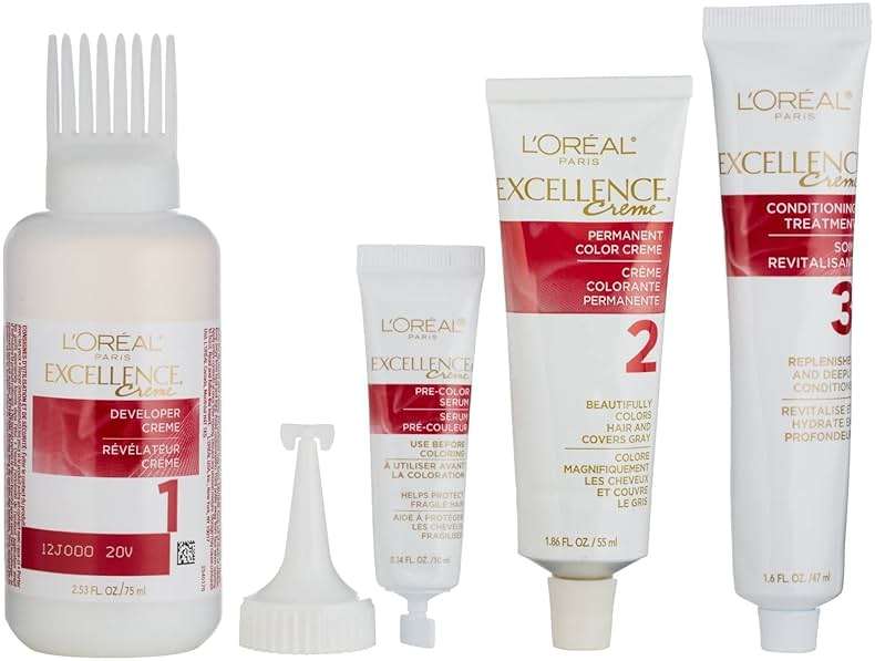 Loreal Excellence Creme - Light Auburn 6r, (Pack of 3) - Image 6