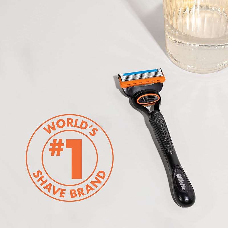 Gillette Fusion5 Mens Razor Blade Refills, 12 Count, Lubrastrip for a More Comfortable Shave - Image 8