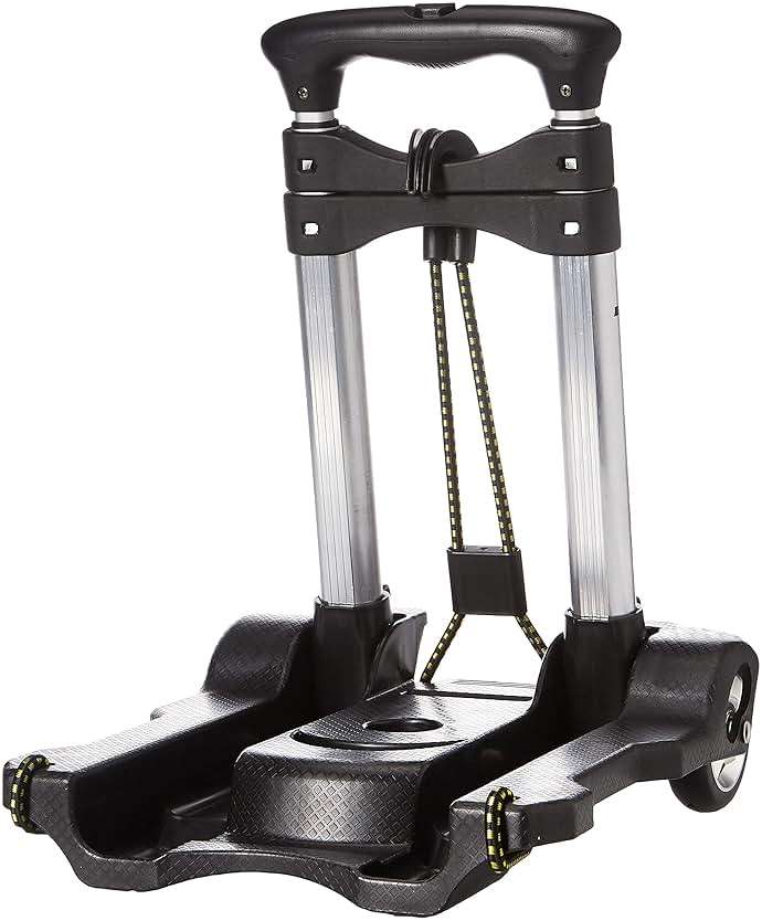 Samsonite Compact Folding Luggage Cart, Black, One Size - Image 1