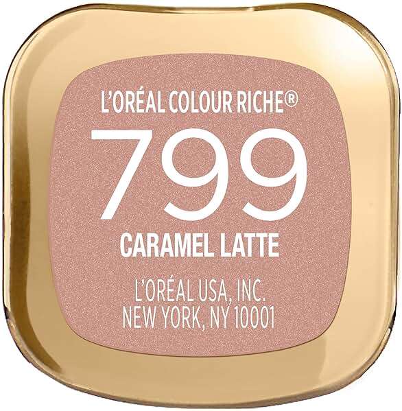 L'Oreal Paris Colour Riche Original Creamy, Hydrating Satin Lipstick with Argan Oil and Vitamin E, Caramel Latte , 1 Count - Image 6