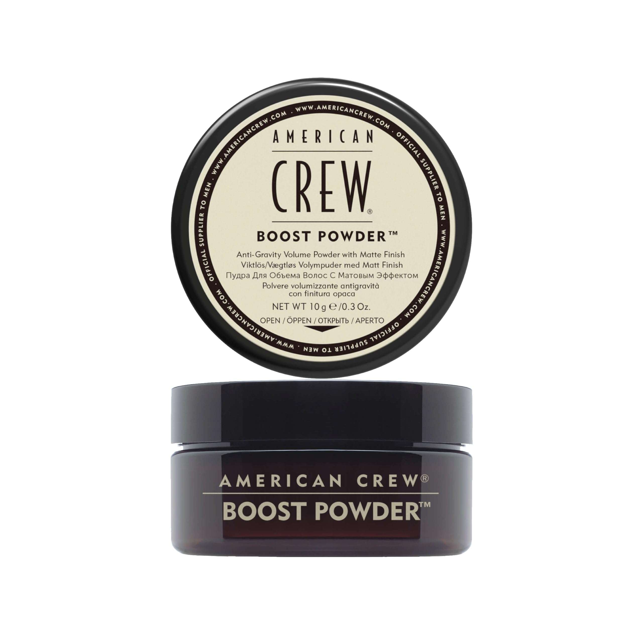 American Crew Men's Hair Boost Powder, Provides Lift & Volume, 0.3 Oz (Pack of 1) - Image 1