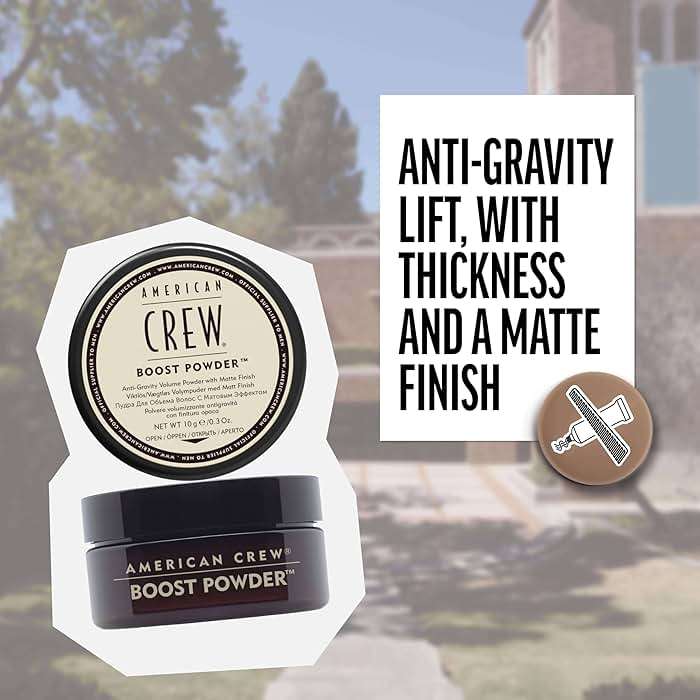 American Crew Men's Hair Boost Powder, Provides Lift & Volume, 0.3 Oz (Pack of 1) - Image 4