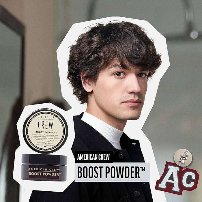 American Crew Men's Hair Boost Powder, Provides Lift & Volume, 0.3 Oz (Pack of 1) - Image 5