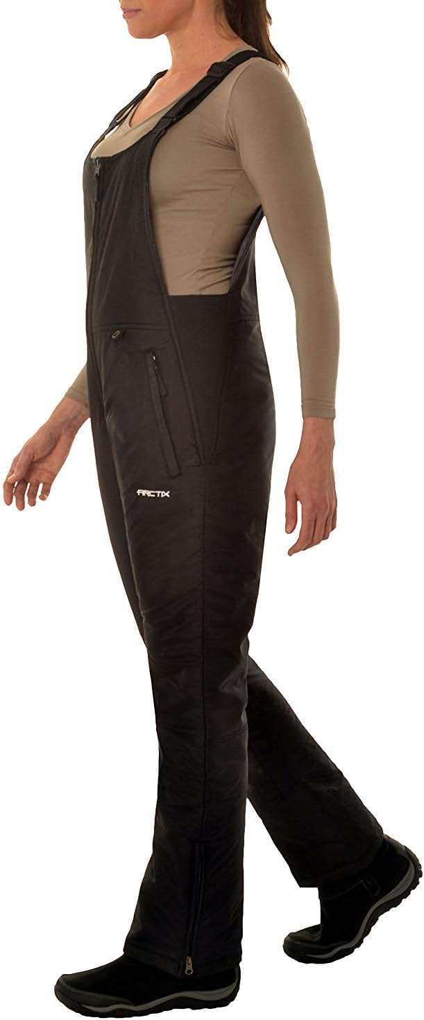 Arctix Women's Essential Insulated Ski Bibs, Water Resistant Snow Pants for Skiing & Snowboarding - Image 4