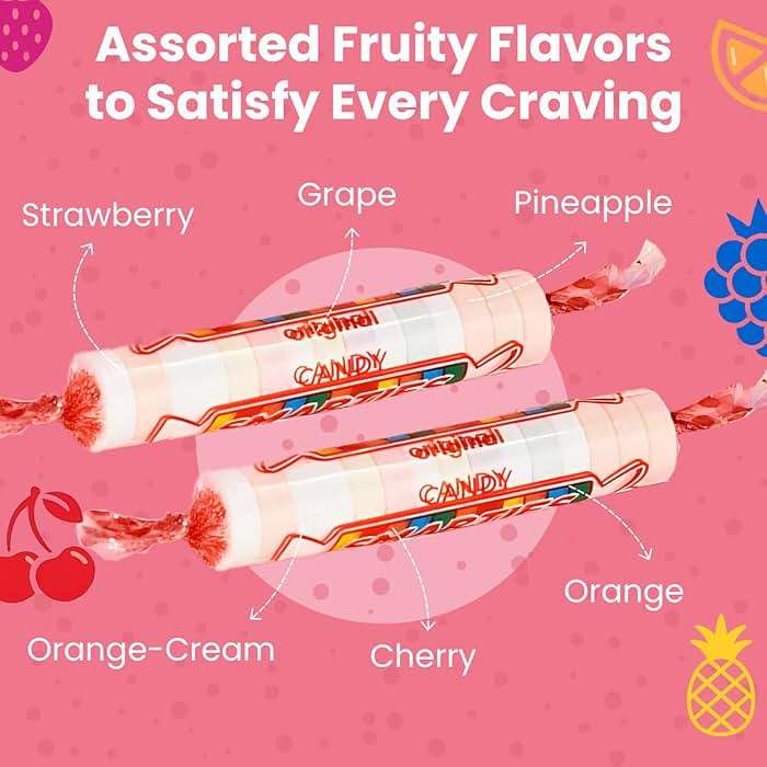 Smarties Candy Bulk Rolls Original Flavor - Gluten & Vegan Free - Classic Sweetness From Family Owned Company Since 1949, Peanut Free & Dairy Free - Perfect Halloween Candy - 5 Pound Bag - Image 7