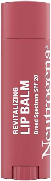 Neutrogena Revitalizing Tinted Lip Balm Broad Spectrum SPF 20 Sunscreen, Moisturizing Lip Balm with a Sheer Tint for Softer, Smoother, Healthier-Looking Lips, Sheer Sunny Berry 30, .15 oz - Image 3