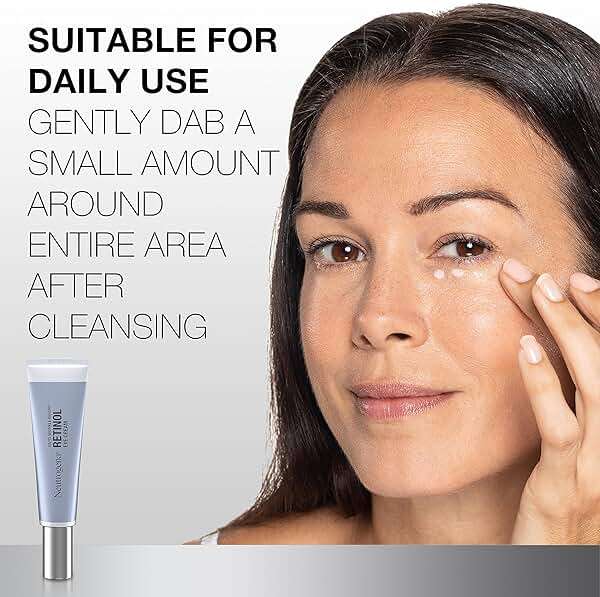 Neutrogena Rapid Wrinkle Repair Retinol Eye Cream for Dark Circles, Daily Anti-Aging Under Eye Cream with Retinol & Hyaluronic Acid to Fight Fine Lines, Wrinkles, & Dark Spots, 0.5 fl. oz - Image 6