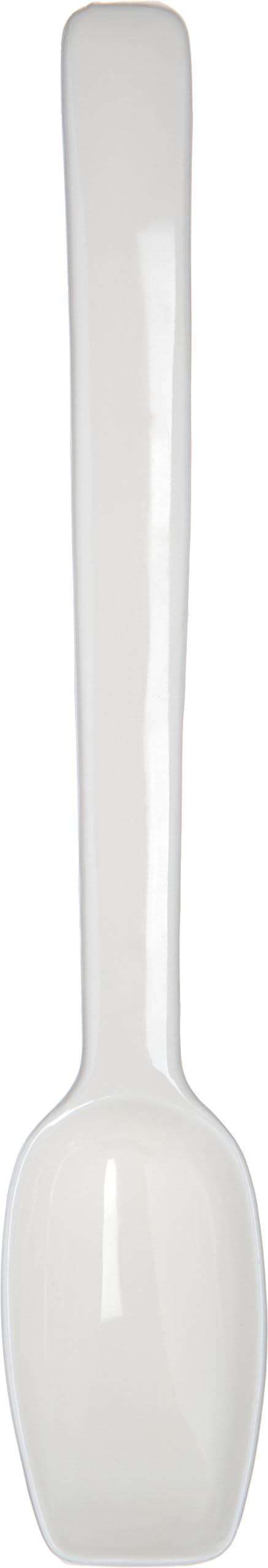 Carlisle FoodService Products Plastic Solid Spoon, 9 Inches, White - Image 4