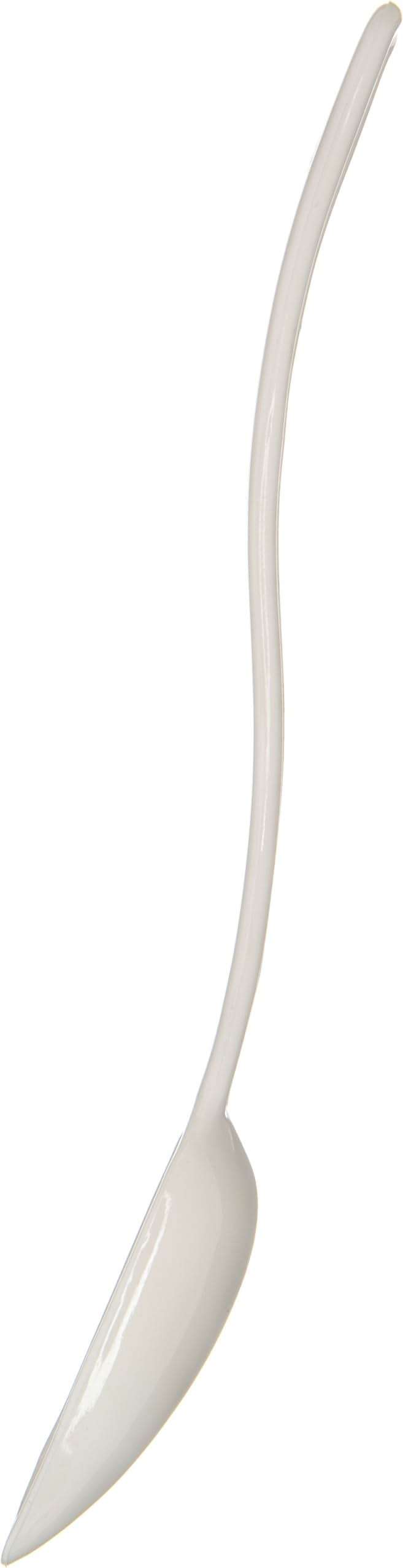 Carlisle FoodService Products Plastic Solid Spoon, 9 Inches, White - Image 5