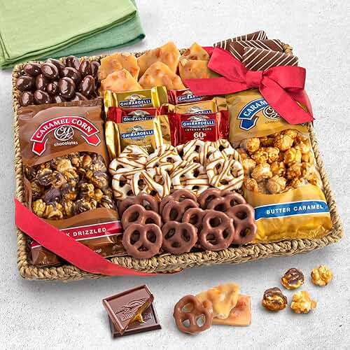 A Gift Inside Chocolate, Caramel and Crunch Grand Gift Basket - Image 3