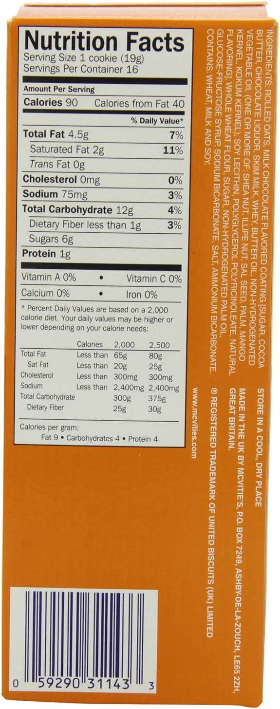 McVities Milk Chocolate Hob Nobs, 10.5-Ounce (Pack of 4) - Image 2