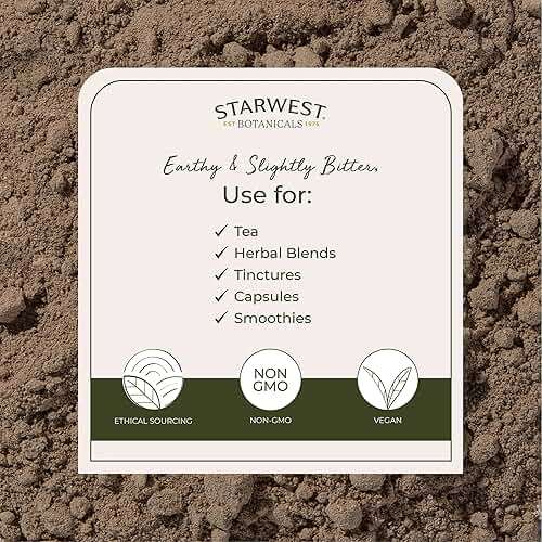 Starwest Botanicals Kava Kava Root Powder - Dried Herb for Tea & Beverages, Natural Piper Methysticum, Wildcrafted, Finely Ground, Certified Kosher - 4 oz Pouch - Image 3