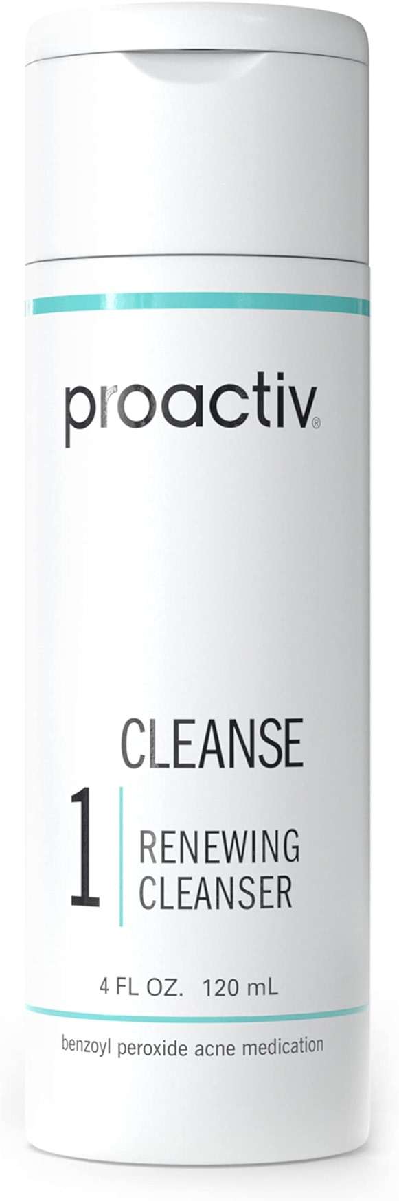 Proactiv Acne Cleanser - Benzoyl Peroxide Face Wash and Acne Treatment - Daily Facial Cleanser and Hyularonic Acid Moisturizer with Exfoliating Beads - 90 Day Supply, 6 Fl Oz - Image 1