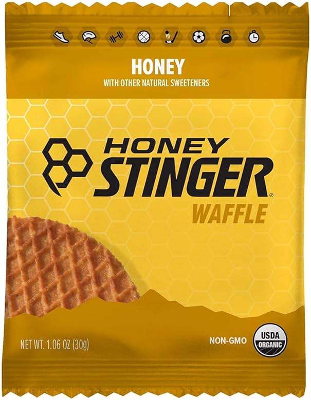 Honey Stinger Organic Honey Waffle, Energy Stroopwafel for Exercise, Endurance and Performance, Sports Nutrition for Home & Gym, Pre and Post Workout, 16.96 Ounces (Pack of 16) - Image 3