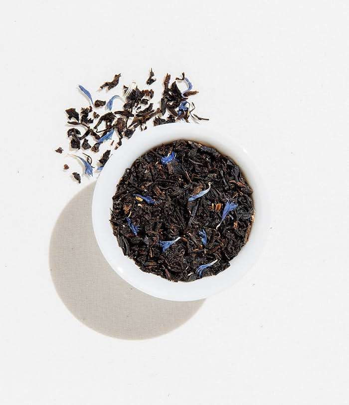 Art of Tea Earl Grey Creme 2.5oz Loose Leaf Tea in Reusable Tin, Premium Black Tea with Bergamot & Vanilla Cream Flavor, Smooth Caffeinated London Fog Tea, Gourmet Loose Tea - Image 3