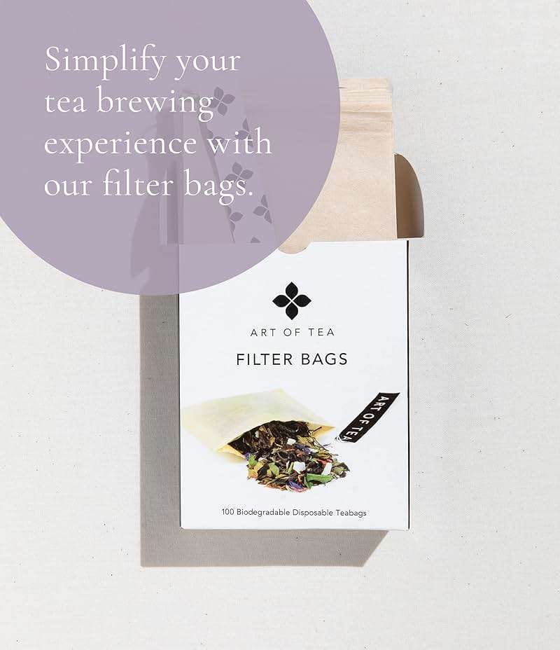 Art of Tea Earl Grey Creme 2.5oz Loose Leaf Tea in Reusable Tin, Premium Black Tea with Bergamot & Vanilla Cream Flavor, Smooth Caffeinated London Fog Tea, Gourmet Loose Tea - Image 5