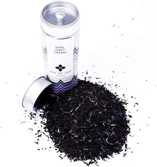 Art of Tea Earl Grey Creme 2.5oz Loose Leaf Tea in Reusable Tin, Premium Black Tea with Bergamot & Vanilla Cream Flavor, Smooth Caffeinated London Fog Tea, Gourmet Loose Tea - Image 9