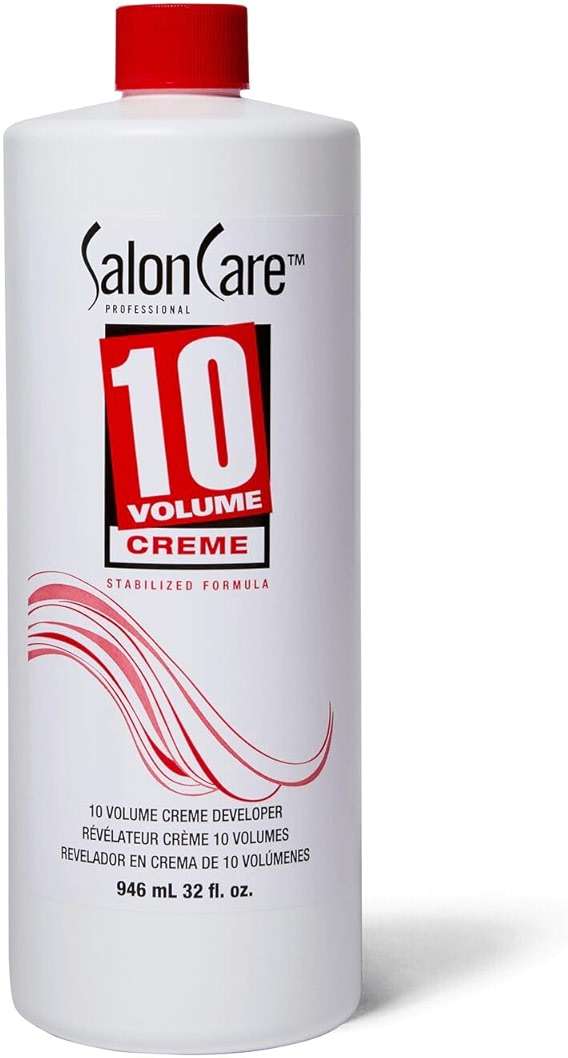 Salon Care 10 Volume Creme Developer 32 Oz - Image 1