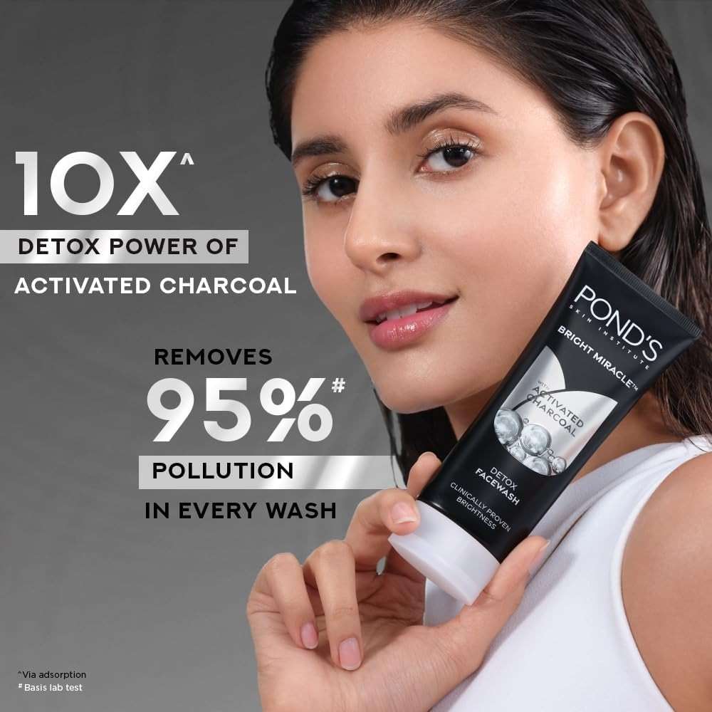 Pond's Pure White Deep Cleansing Brightening Facial Foam 100g - Image 4
