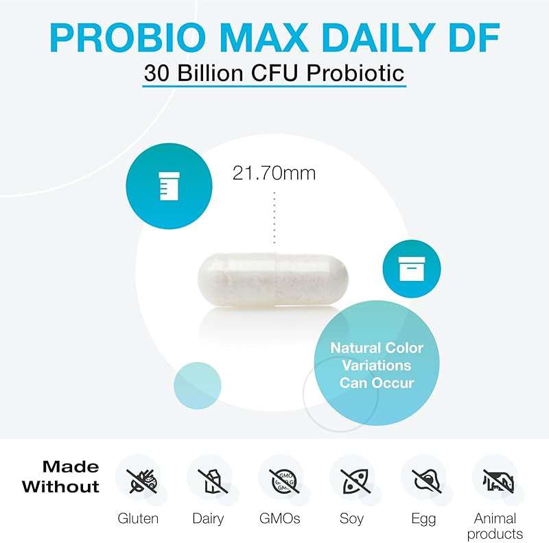 XYMOGEN ProbioMax Daily 30B - 30 Billion CFU Multi-Strain Formula - Digestive, Immune & Microbiome Support - Daily Probiotic Supplement - Dairy & gluten-free - 30 Capsules - Image 2
