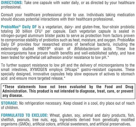 XYMOGEN ProbioMax Daily 30B - 30 Billion CFU Multi-Strain Formula - Digestive, Immune & Microbiome Support - Daily Probiotic Supplement - Dairy & gluten-free - 30 Capsules - Image 6