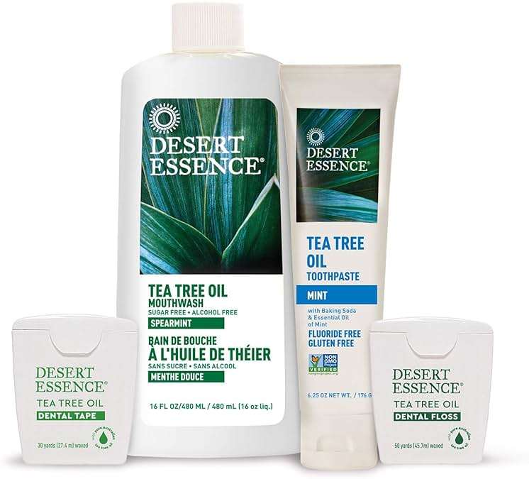 Natural Tea Tree Oil Mint Toothpaste - 6.25 oz - Image 7