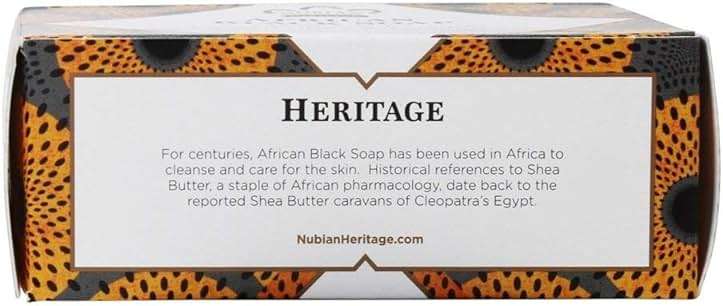 Nubian Heritage Soap Bar African Black, 5 oz - Image 3