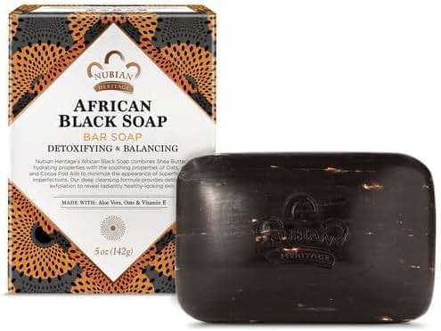 Nubian Heritage Soap Bar African Black, 5 oz - Image 6