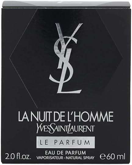 Yves Saint Laurent La Nuit De L'Homme Ysl Le Parfum Eau De Parfum Spray for Men, 2 Ounce - Image 1