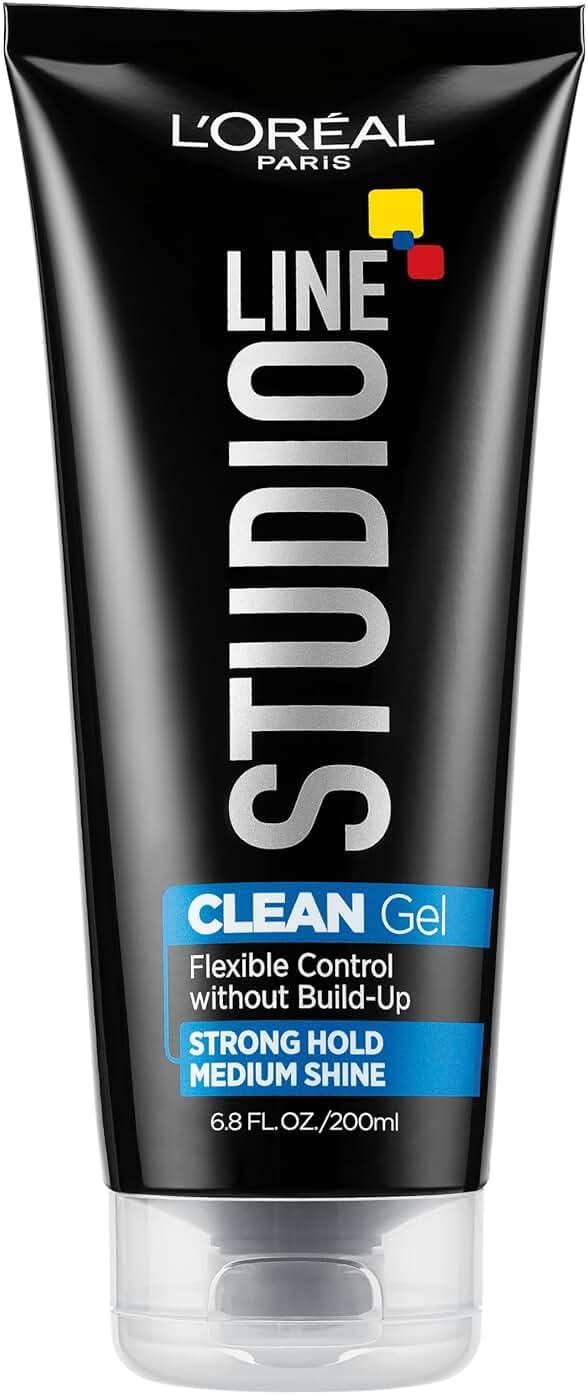 L'Oreal Paris Studio Line Clear Minded Clean Gel - Strong Hold 6.8 fl; oz. | Clear Minded - Image 1