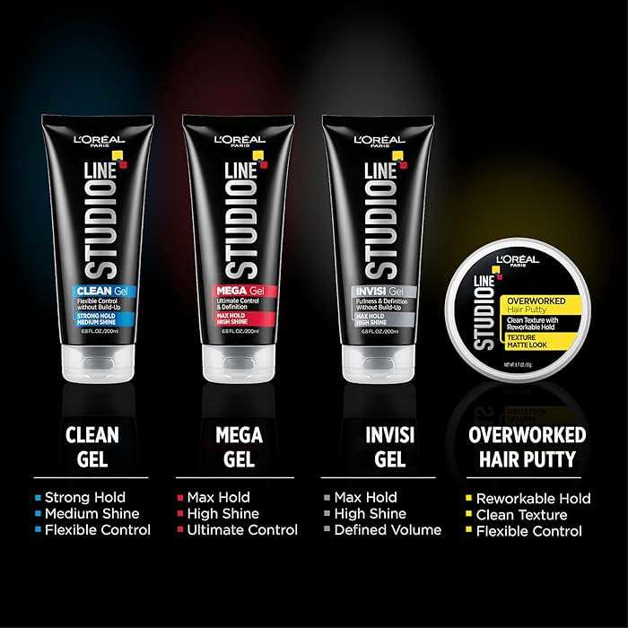 L'Oreal Paris Studio Line Clear Minded Clean Gel - Strong Hold 6.8 fl; oz. | Clear Minded - Image 4