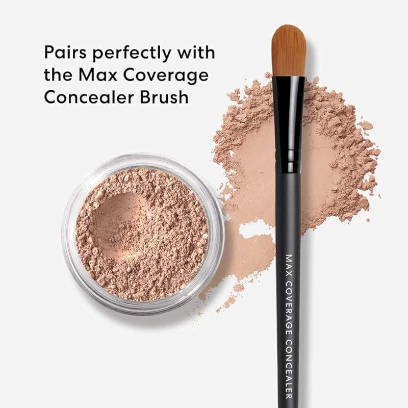 bareMinerals Loose Powder Concealer SPF 20, Talc-Free Undereye Concealer, Lightweight Coverage, Conceals Redness & Blemishes, Mineral Makeup, Cruelty-Free, Vegan - Image 2