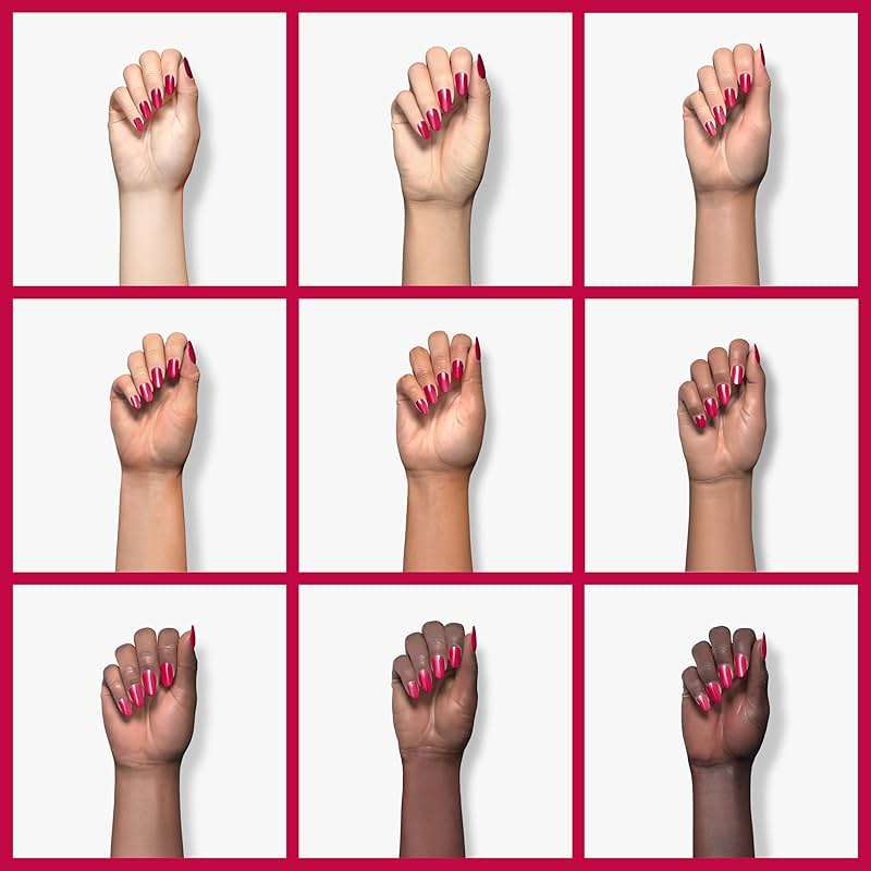 Revlon Super Lustrous Nail Polish, Chip-Resistant & Longwear Formula, High Shine Finish, 270 Cherries In The Snow, 0.5 fl oz - Image 4
