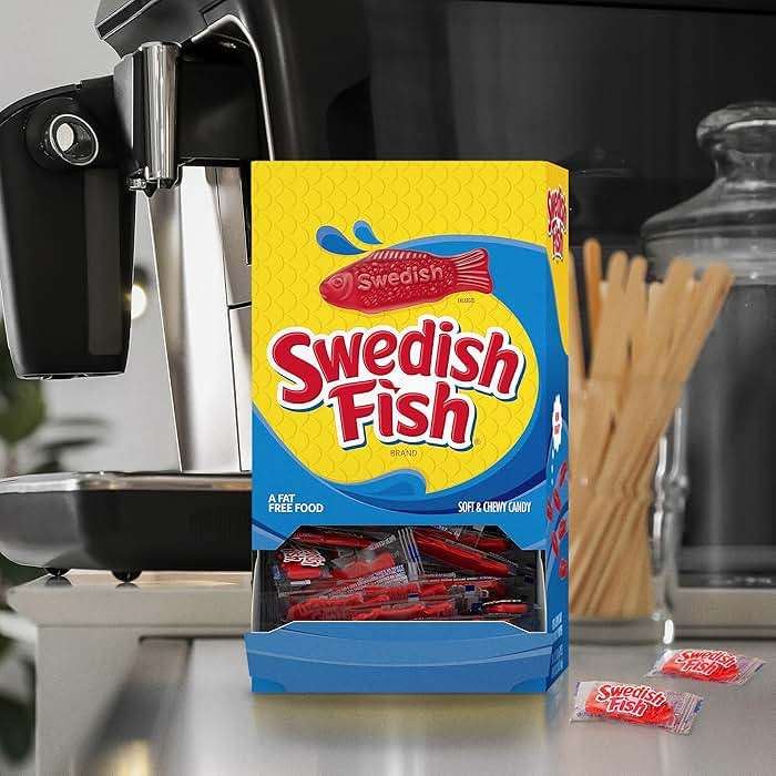 SWEDISH FISH Individually Wrapped Soft & Chewy Gummy Candy, Bulk Candy, 240 Count Box - Image 8