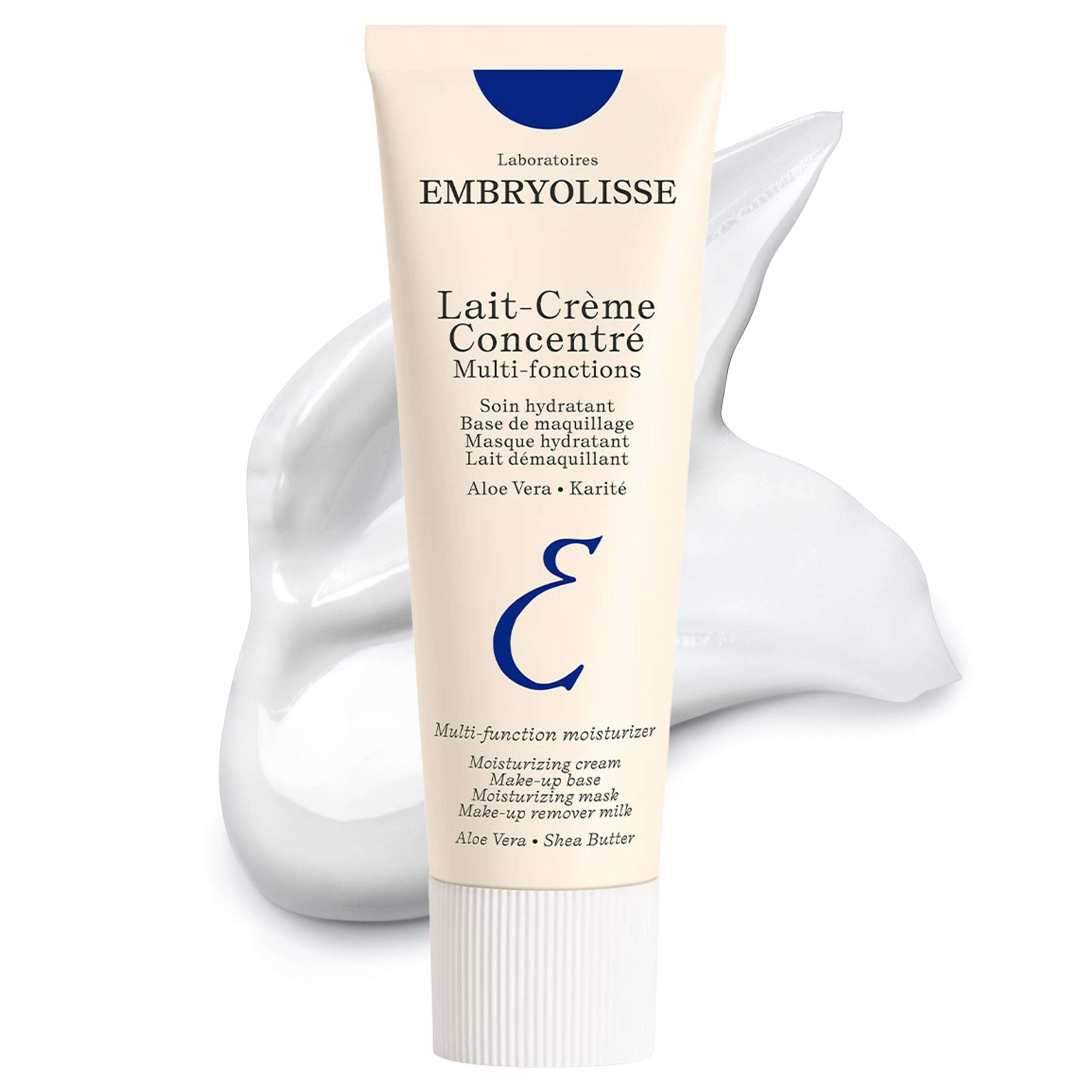 Embryolisse Lait-Crème Concentré Face Moisturizer and Makeup Primer, French Face Cream With Shea Butter & Aloe Vera - Image 1