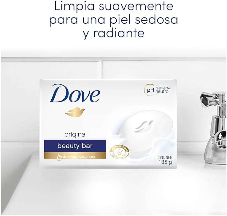 Dove Beauty Bar Sensitive & Original Variety 2-Pack – #1 Dermatologist Recommended Moisturizing Soap for Soft, Smooth Skin, 2.6 Oz Ea - Image 5