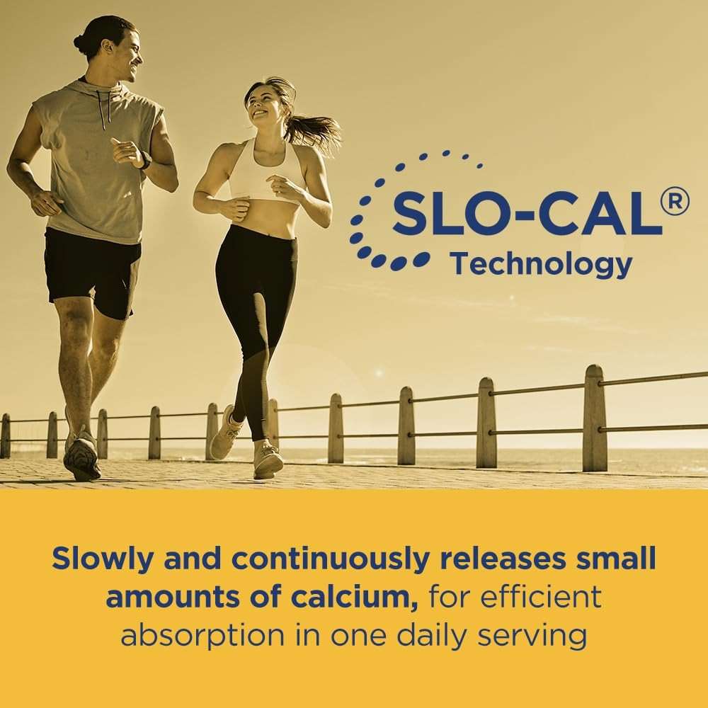 Citracal Slow Release- Calcium 1200 mg with Vitamin D3, Magnesium, Calcium Supplement, Bone Health Support, Take Once Daily Caplet, 80 Count - Image 6