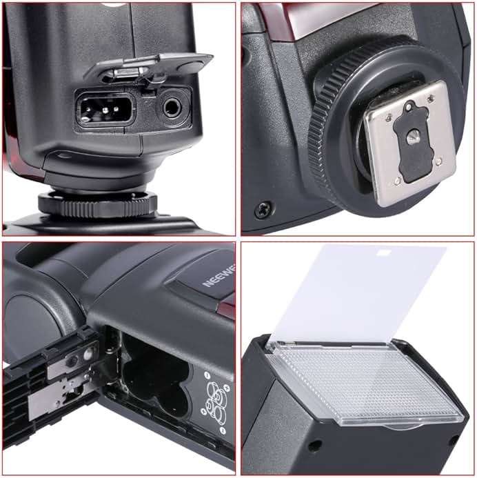 NEEWER TT560 Camera Flash Speedlite Compatible with Canon Sony Nikon Panasonic Olympus Pentax and Other DSLRs, Compatible with Sony ZV1, NOT for ZV-1F, Speedlight with Standard Hot Shoe Mount - Image 8