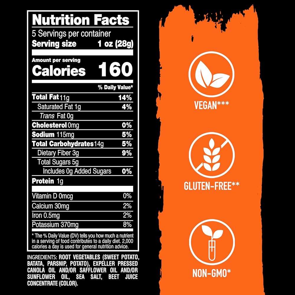 Terra Vegetable Chips, Original Vegetable Chips with Sea Salt, 5 oz - Image 2