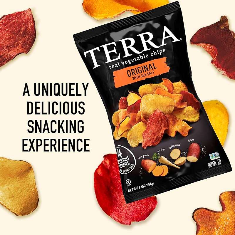 Terra Vegetable Chips, Original Vegetable Chips with Sea Salt, 5 oz - Image 4