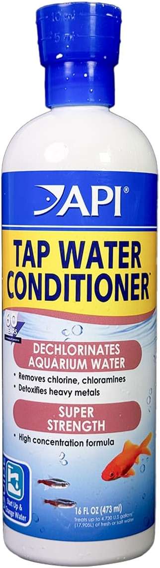 API TAP WATER CONDITIONER Aquarium Water Conditioner 16-Ounce Bottle - Image 1