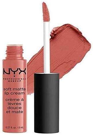 NYX PROFESSIONAL MAKEUP Soft Matte Lip Cream, Lightweight Liquid Lipstick - Abu Dhabi (Deep Rose-Beige) - Image 9