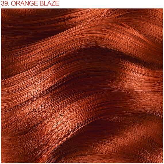 Adore Semi Permanent Hair Color (039 Orange Blaze) | Vegan & Cruelty-Free Orange Hair Dye | No Ammonia, No Peroxide, No Alcohol | 4 Fl Oz - Image 2