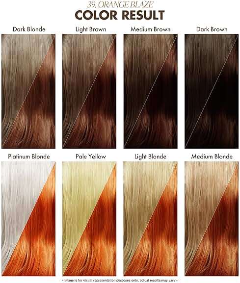 Adore Semi Permanent Hair Color (039 Orange Blaze) | Vegan & Cruelty-Free Orange Hair Dye | No Ammonia, No Peroxide, No Alcohol | 4 Fl Oz - Image 3